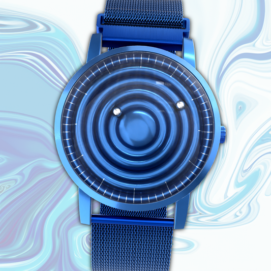 Wave Blue (mit Glas)