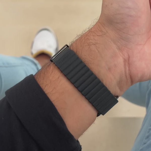 Magneto Watch - Primus Titan Kunstleder Magnetisch Schwarz - Lifestyle - Video