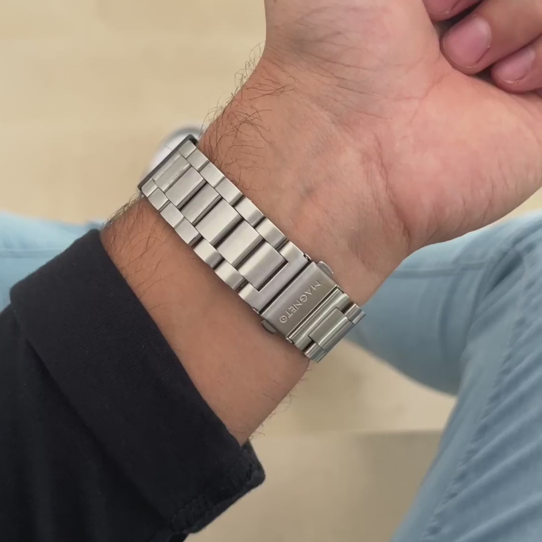 Magneto Watch - Primus Titan Edelstahl Silber - Lifestyle - Video